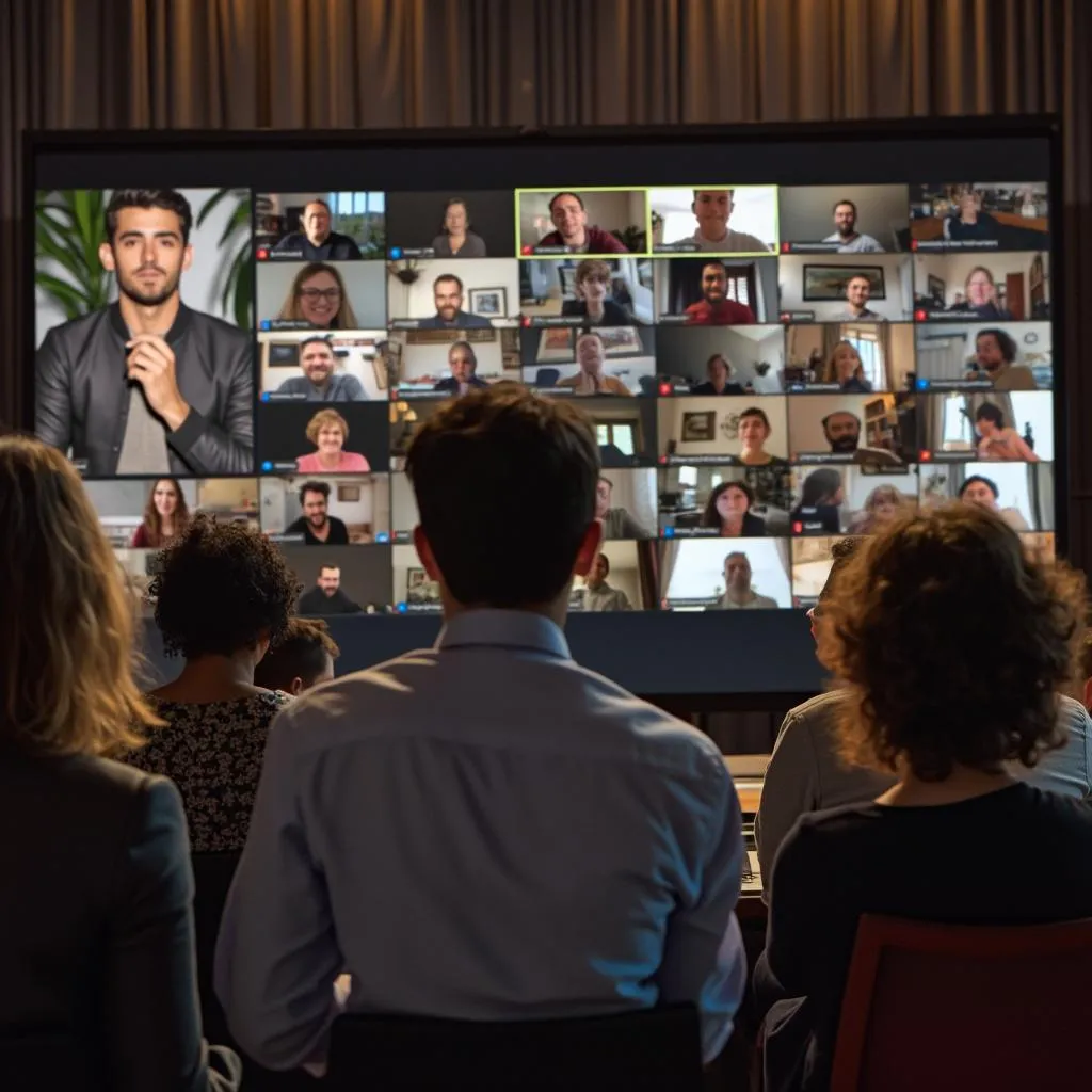 Evento especial online de canto