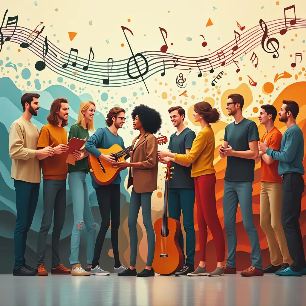 Equipo de Tu Voz Única trabajando en colaboración